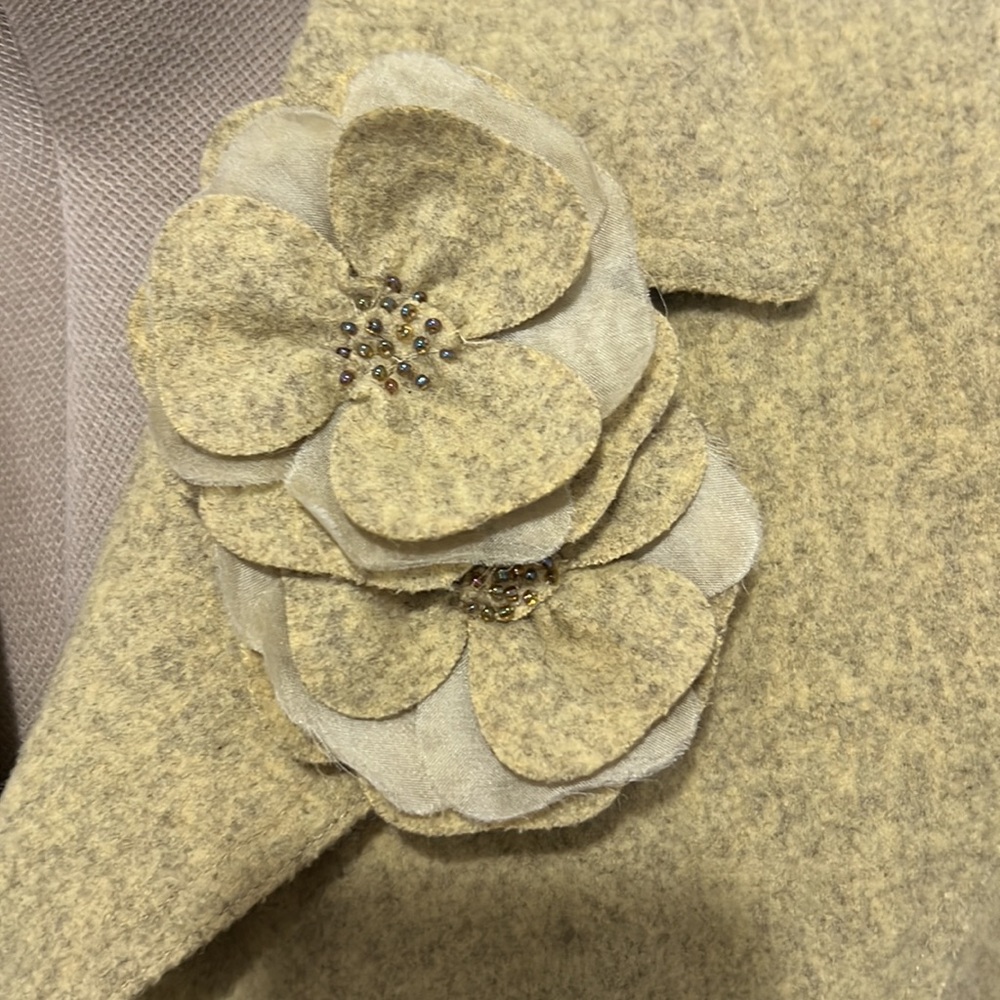 Green wool jacket - Picture 3 of 8